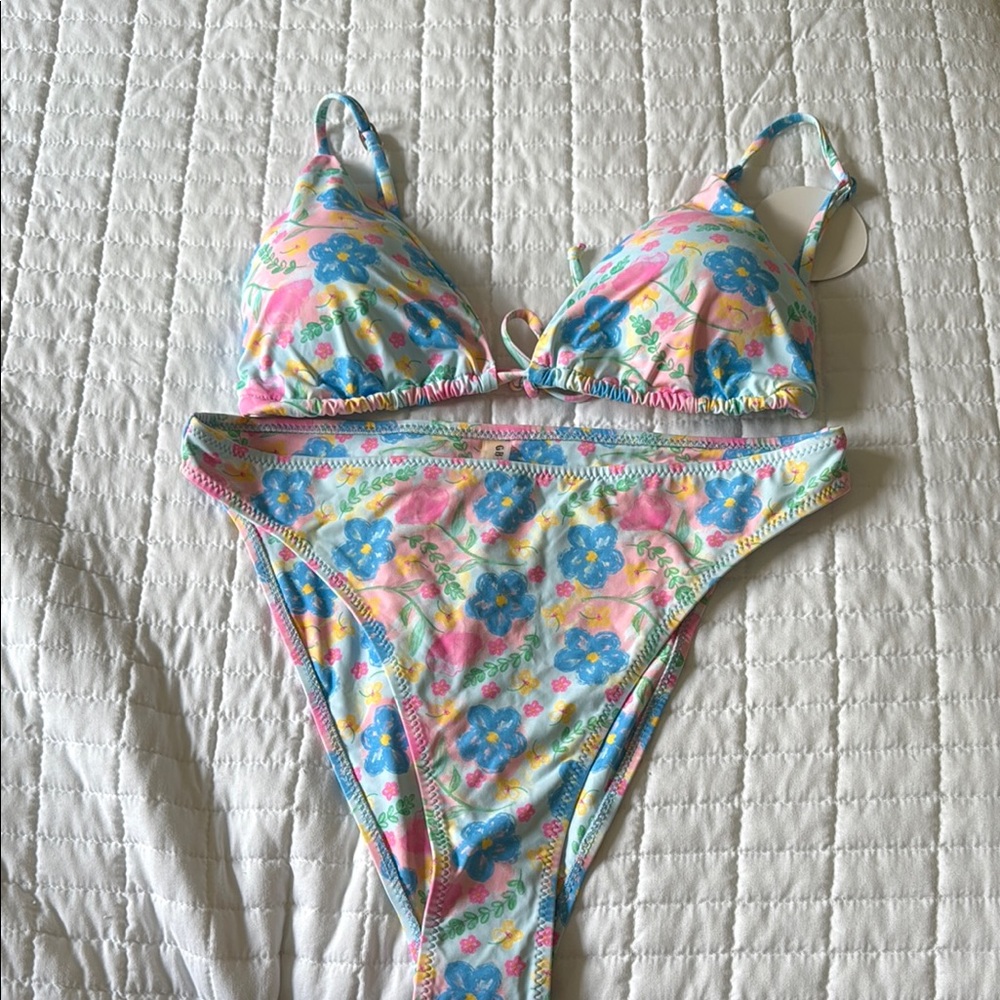 Grey bandit bikini